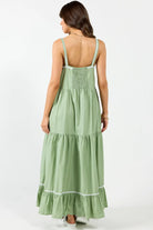 DRAMA THE LABEL Earth Dress - Aspen Green - Magpie Style