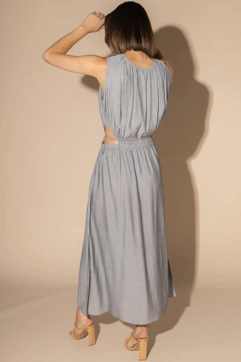 LOUGHLIN State Dress - Obsidian Silver - Magpie Style