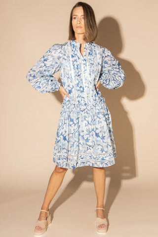 LOUGHLIN Skyes Dress - Blue Water