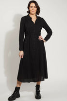 DRAMA THE LABEL Canterbury Dress - Black Checker - Magpie Style