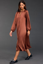 LAUREN VIDAL Cliff Dress - Sienne - Magpie Style
