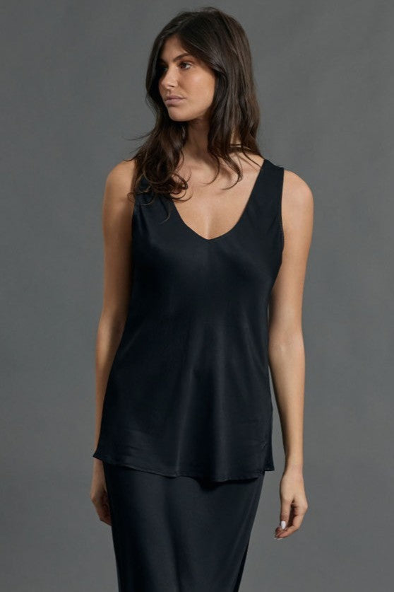 LAUREN VIDAL - Layering Singlet Black - Magpie Style