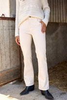 LAUREN VIDAL Dean Jeans - Crème - Magpie Style