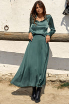 LAUREN VIDAL Comet Skirt - Green - Magpie Style