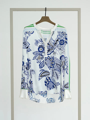 HERZEN'S ANGELEGENHEIT Tunic - Captain Azurro Superwhite