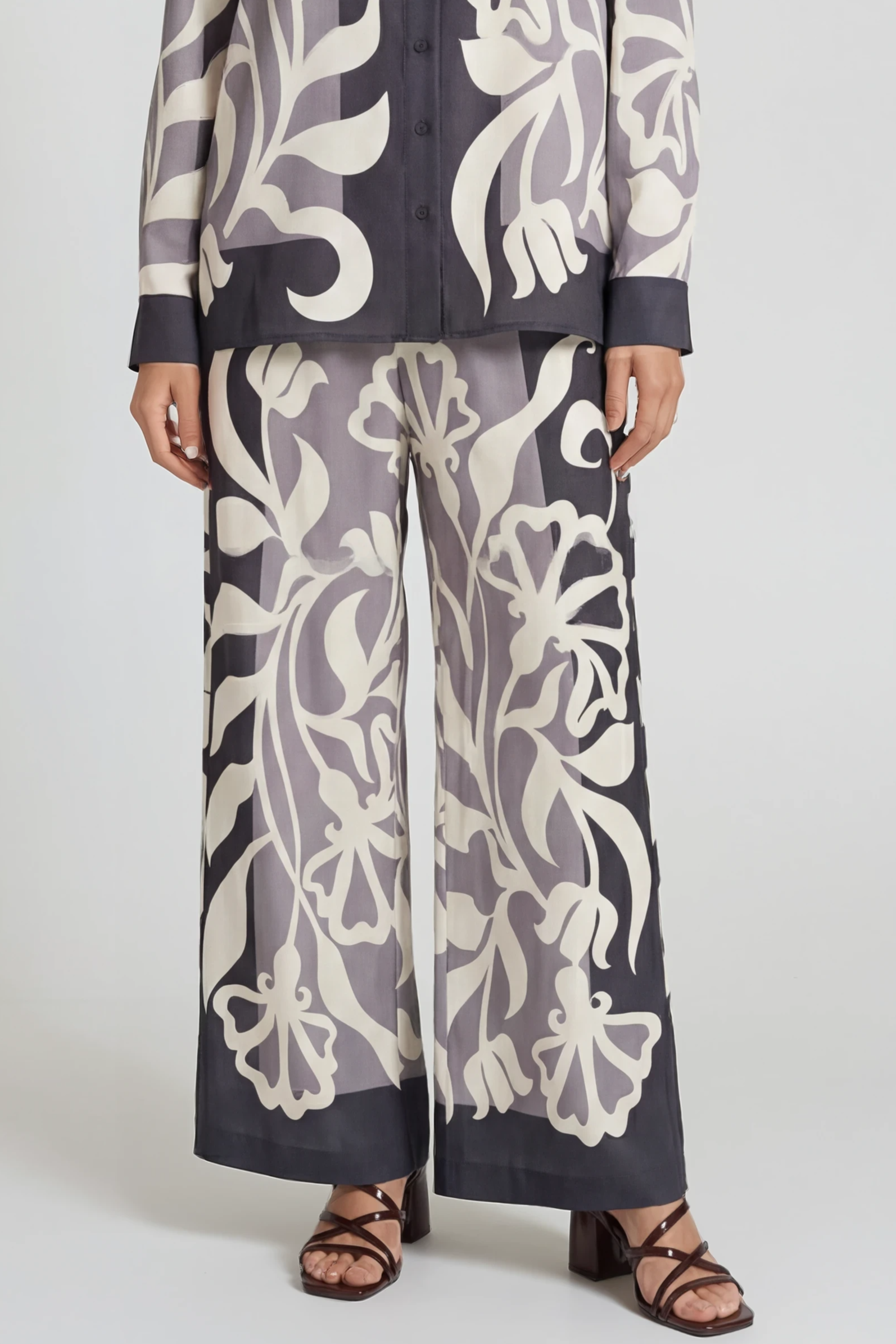 HERZEN'S ANGELEGENHEIT Scheifer Metal Pant - Vanilla - Magpie Style