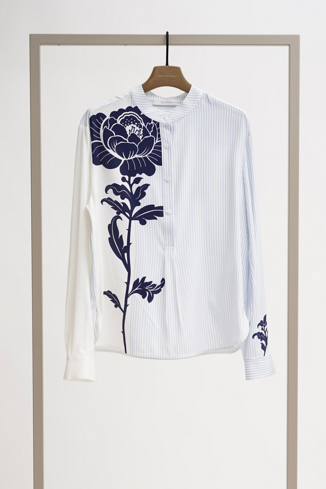 HERZEN'S ANGELEGENHEIT Marina Marino Blouse - Superwhite - Magpie Style