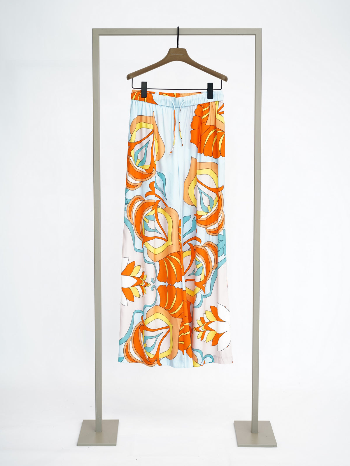 HERZENS Pant - Orange Breeze Multi - front view