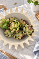 Chalky Faux Decorative Artichokes - Magpie Style