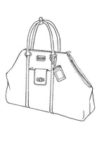 PAULA RYAN Side Zip Travel Bag - Paula Ryan