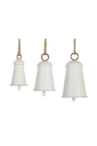 Metal White Bell - Medium - Magpie Style