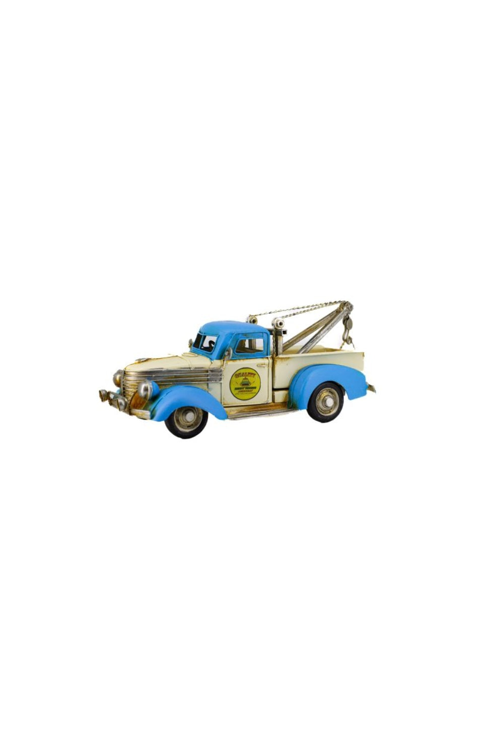 Tow Truck - Blue and White - Magpie Style
