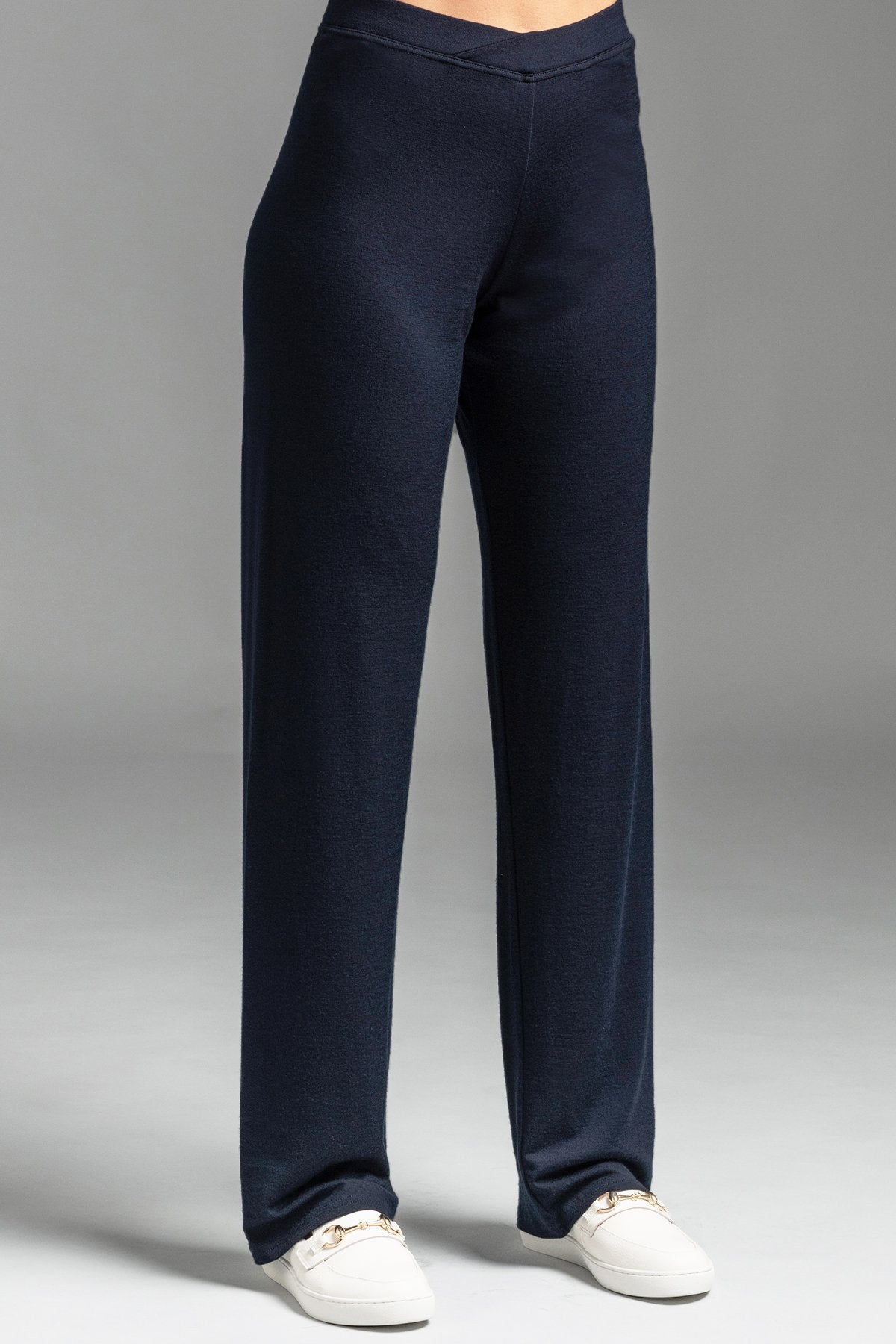 PAULA RYAN ESSENTIALS Slim Slouch Pant - Merino