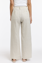 365 DAYS Perry Linen Drawcord Pant - Natural