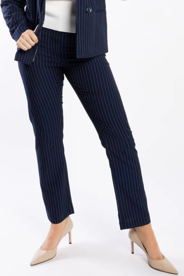 DRAMA THE LABEL Lyon Pant - Night Stripe - Magpie Style