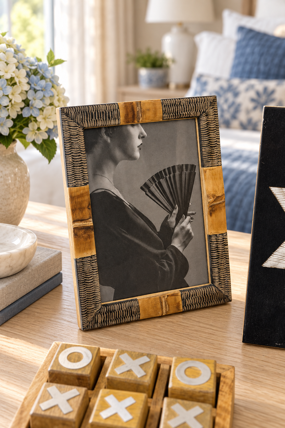 Savannah Horn & Bamboo Frame 5x7
