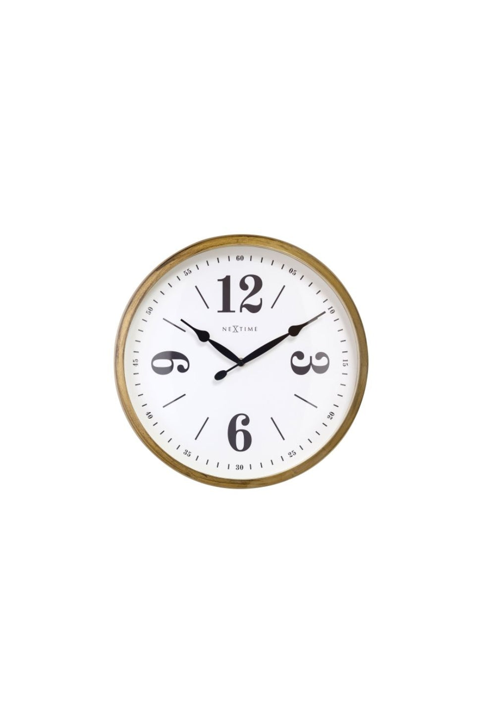 Classic Wall Clock - Gold - Magpie Style