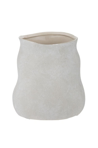 Large Artisan Ceramic Pot - Natural