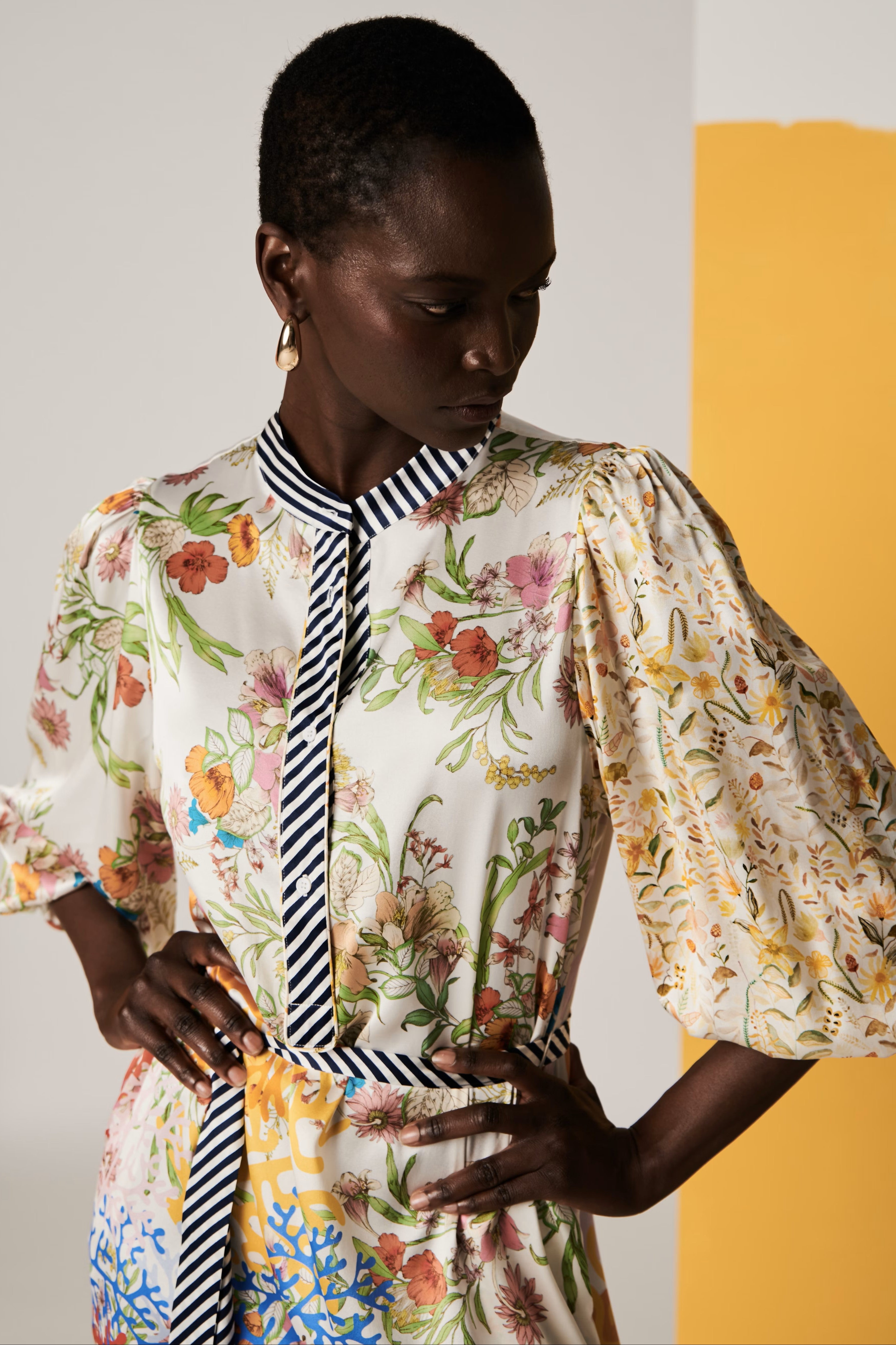 HERZEN'S ANGELEGENHEIT Dress - Curry Multi - Magpie Style