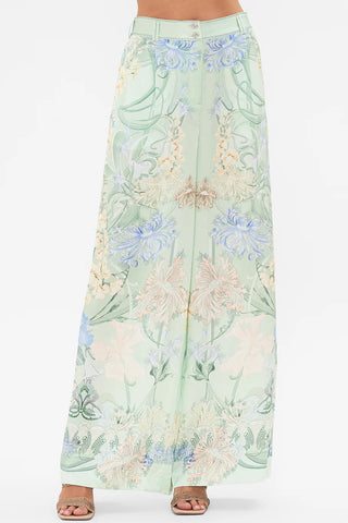 CAMILLA - Wide Leg Waisted Pant Dreaming In Dutch