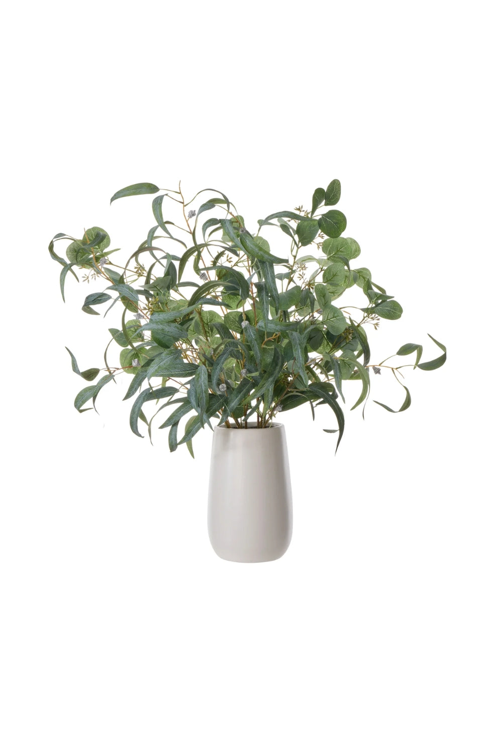 Large Faux Eucalyptus & Gumnut - Magpie Style