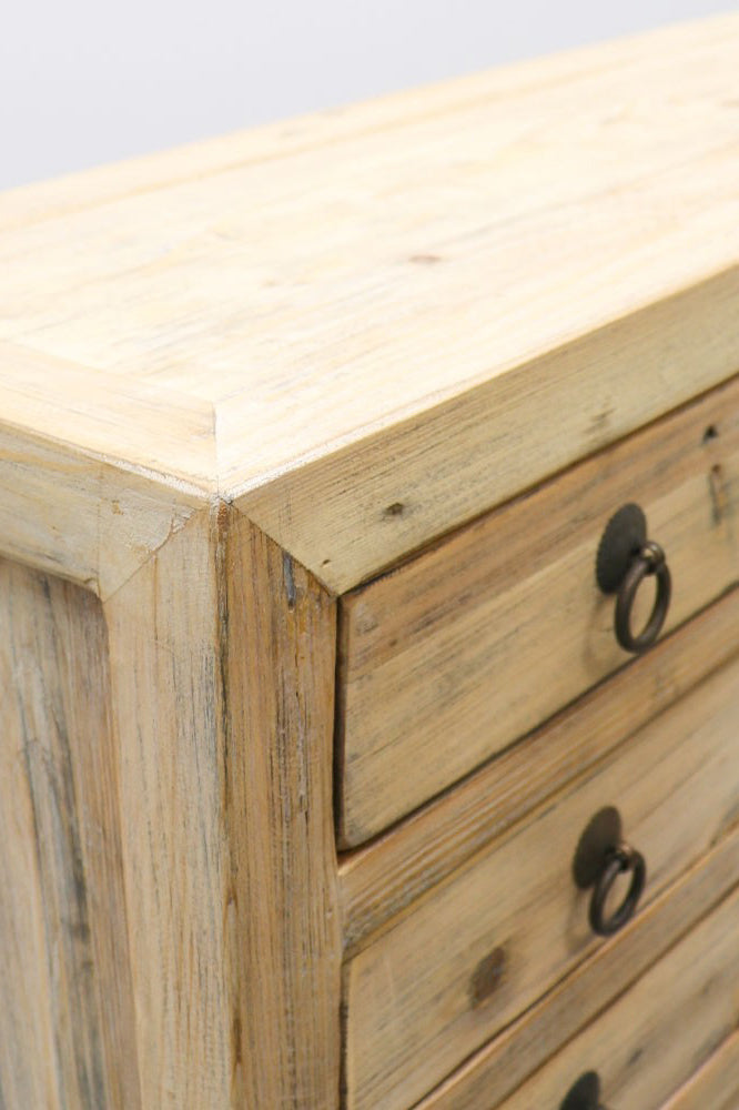 Oriental Console Petite, Natural Finish - Magpie Style