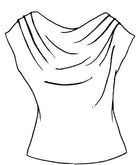 PAULA RYAN Fitted Cowl Neck Top - PRE ORDER - Paula Ryan