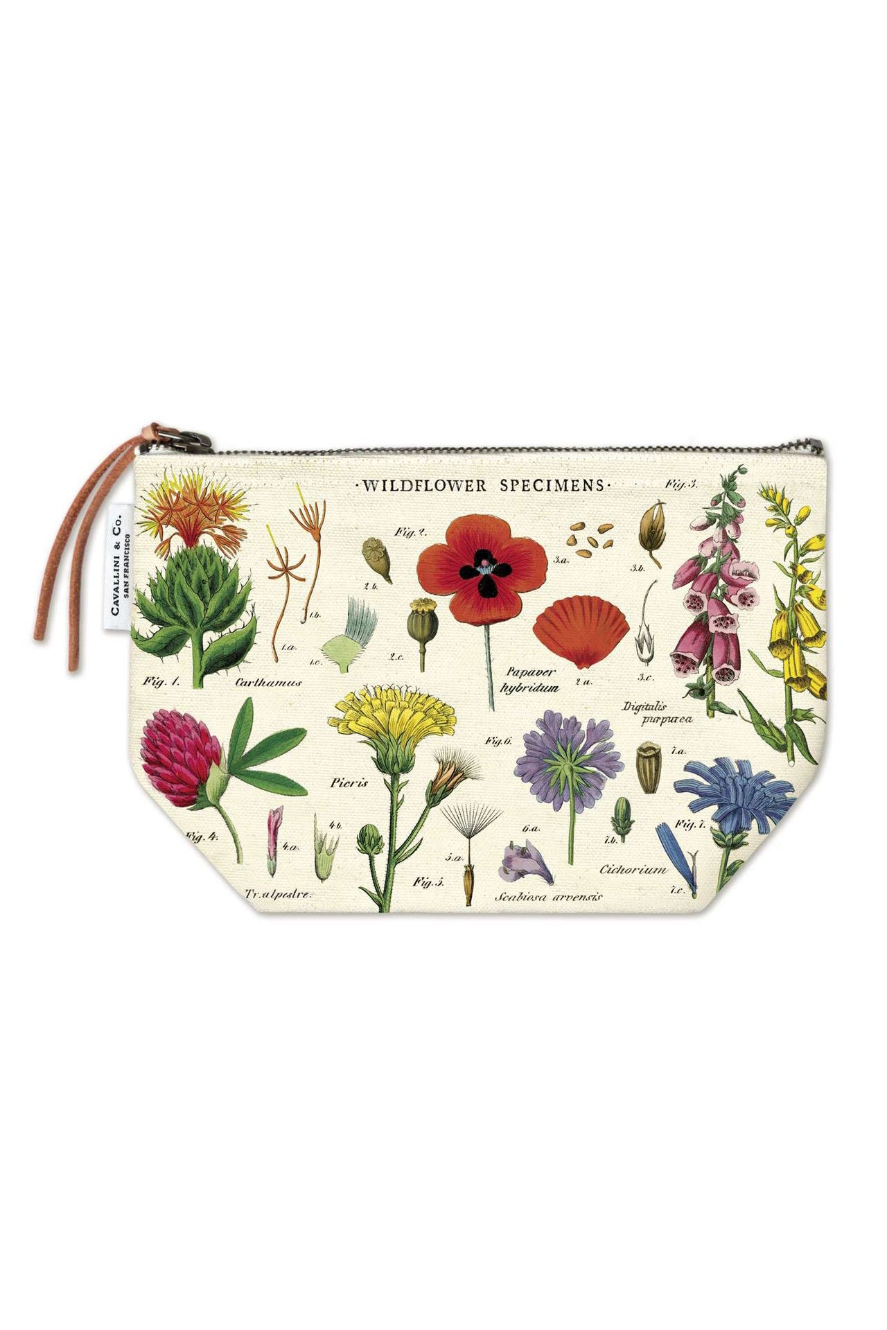 Cavallini & Co - Wildflower Vintage Pouch - Magpie Style