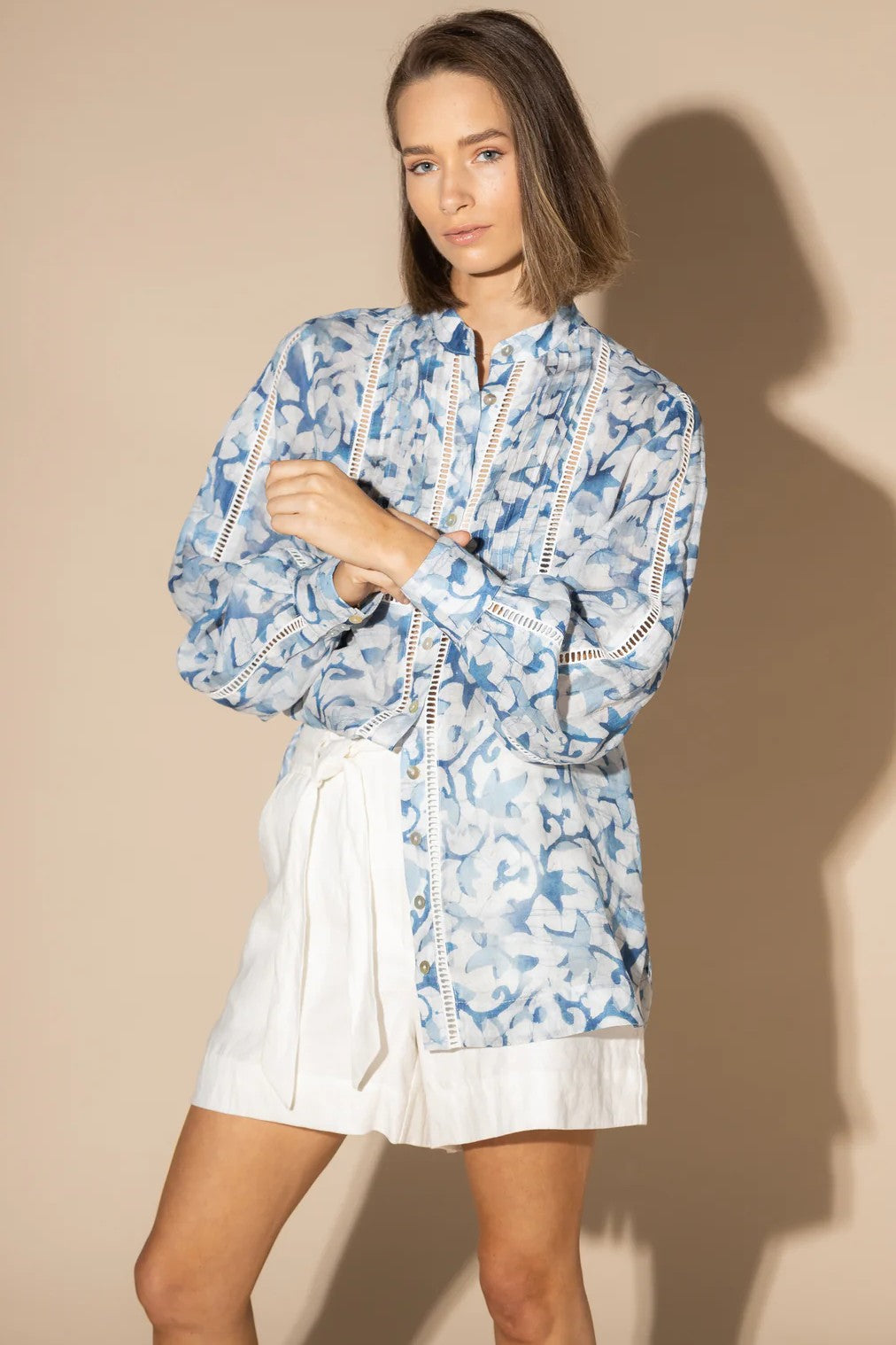 LOUGHLIN Reign Shirt - Blue Water - Magpie Style