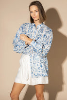LOUGHLIN Reign Shirt - Blue Water - Magpie Style
