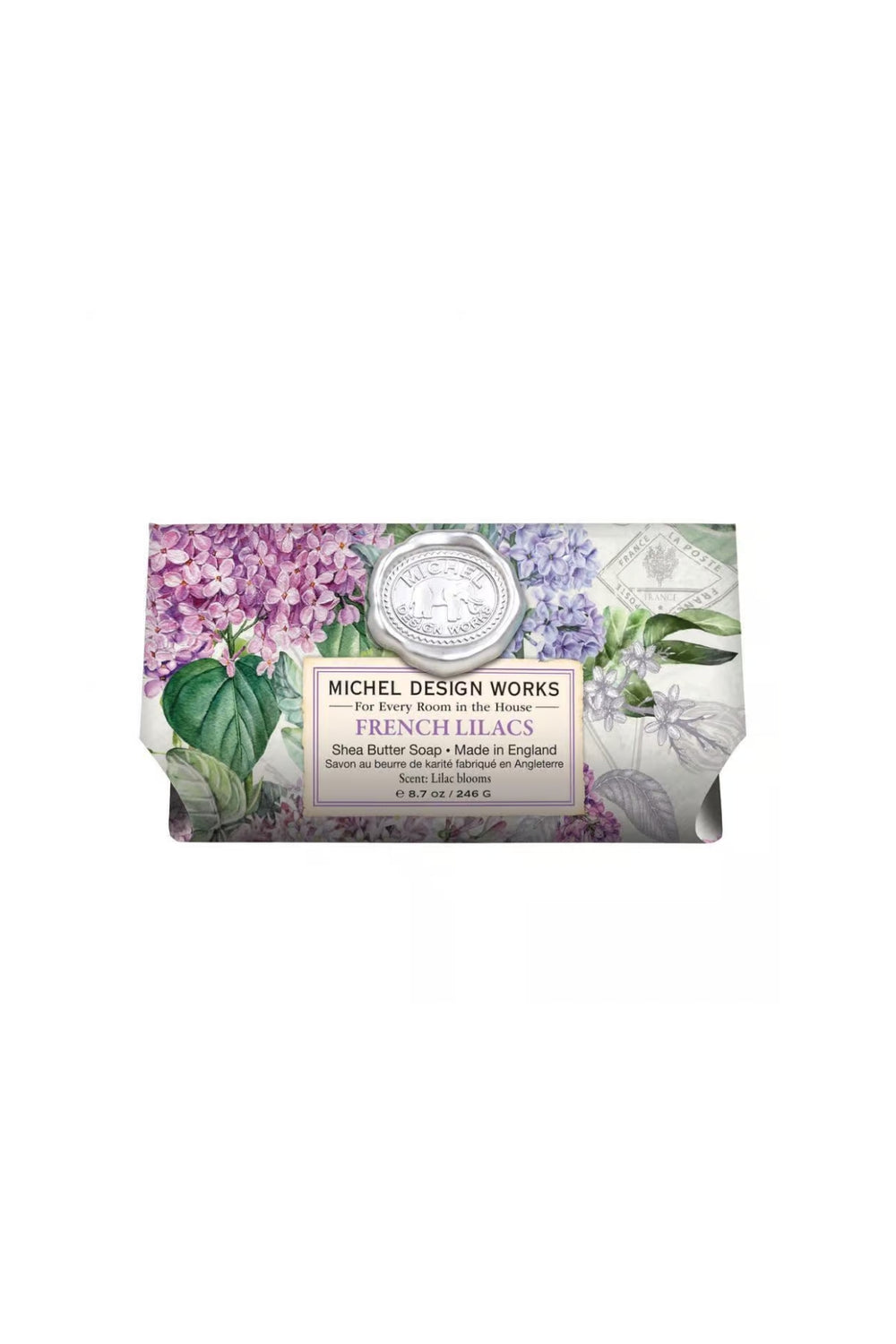 MICHEL DESIGN WORKS French Lilacs Large Soap Bar