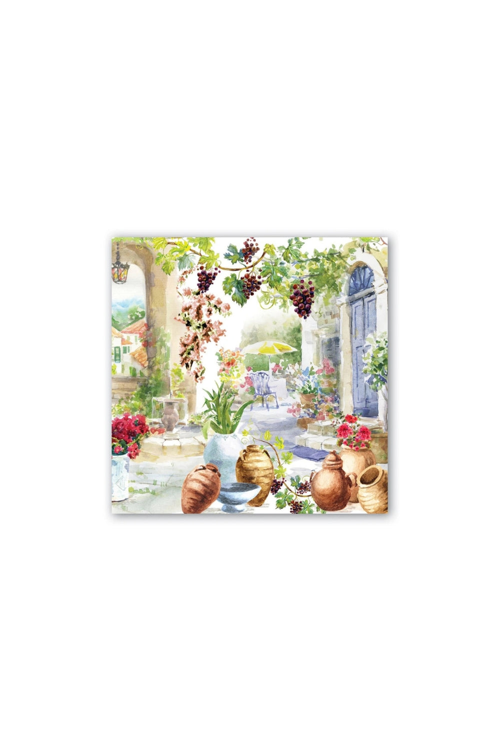 MICHEL DESIGN WORKS Tuscan Terrace Luncheon Napkins