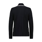 PAULA RYAN Contrast Trim Blazer - Black/White - Paula Ryan