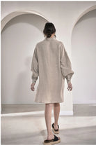 EADIE Fundamental Shift Dress - Natural - Magpie Style