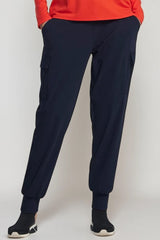 PAULA RYAN (Tall) Cuffed Cargo Pant - Navy