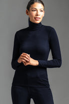 PAULA RYAN ESSENTIALS Slim Fit Long Sleeve Polo Neck Top - Merino - Paula Ryan