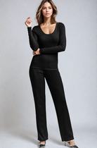 PAULA RYAN Tailored Pant - Merino Black - Paula Ryan