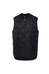 MOKE Neve Quilted Vest - Black