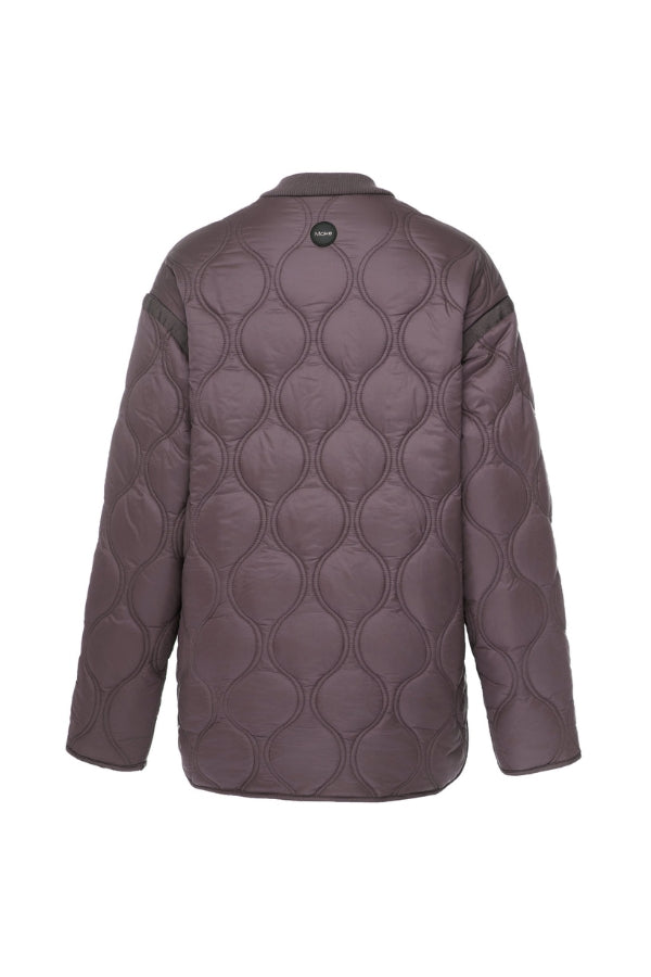 MOKE Talei Quilt Bomber - Cocoa Powder - Magpie Style