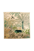 Wool & Silk Scarf Scarf - Heloise Panther Night - Magpie Style