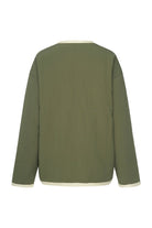 MOKE Juniper Reversible Jacket - Olive/Cream - Magpie Style