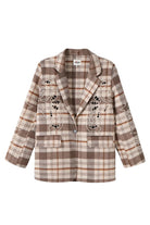 ME369 Kinsley Wool Jacket - Beige - Magpie Style