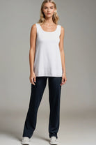 PAULA RYAN Straight Leg Lounge Pant - Modal Soft Navy - Paula Ryan