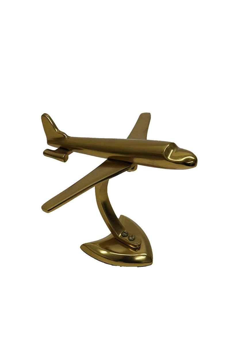 Aluminium Jet Plane - Gold - Magpie Style