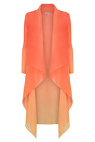 ALQUEMA - Collare Coat Ombre Peach Lemonade - Magpie Style