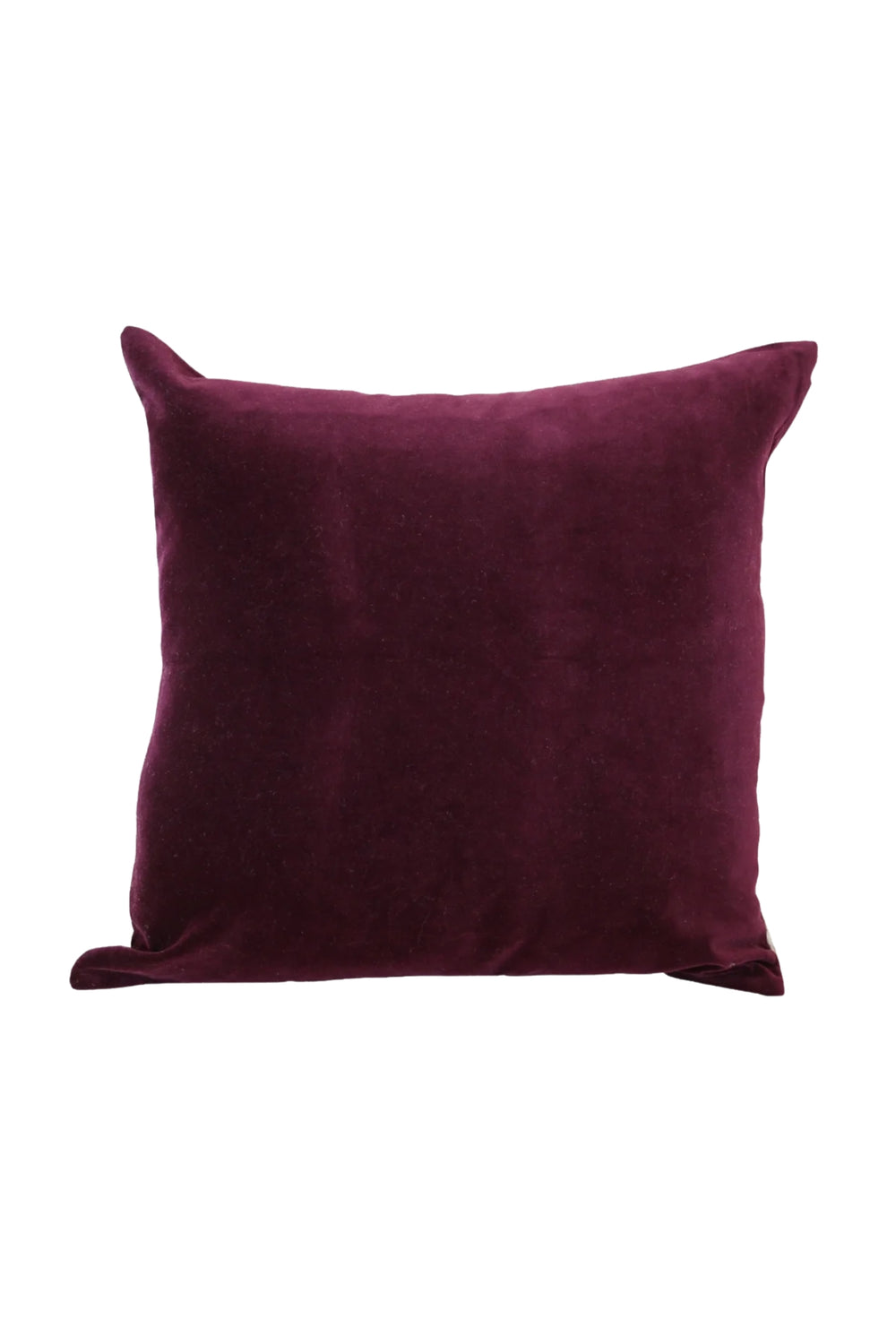 Plum Velvet Cushion