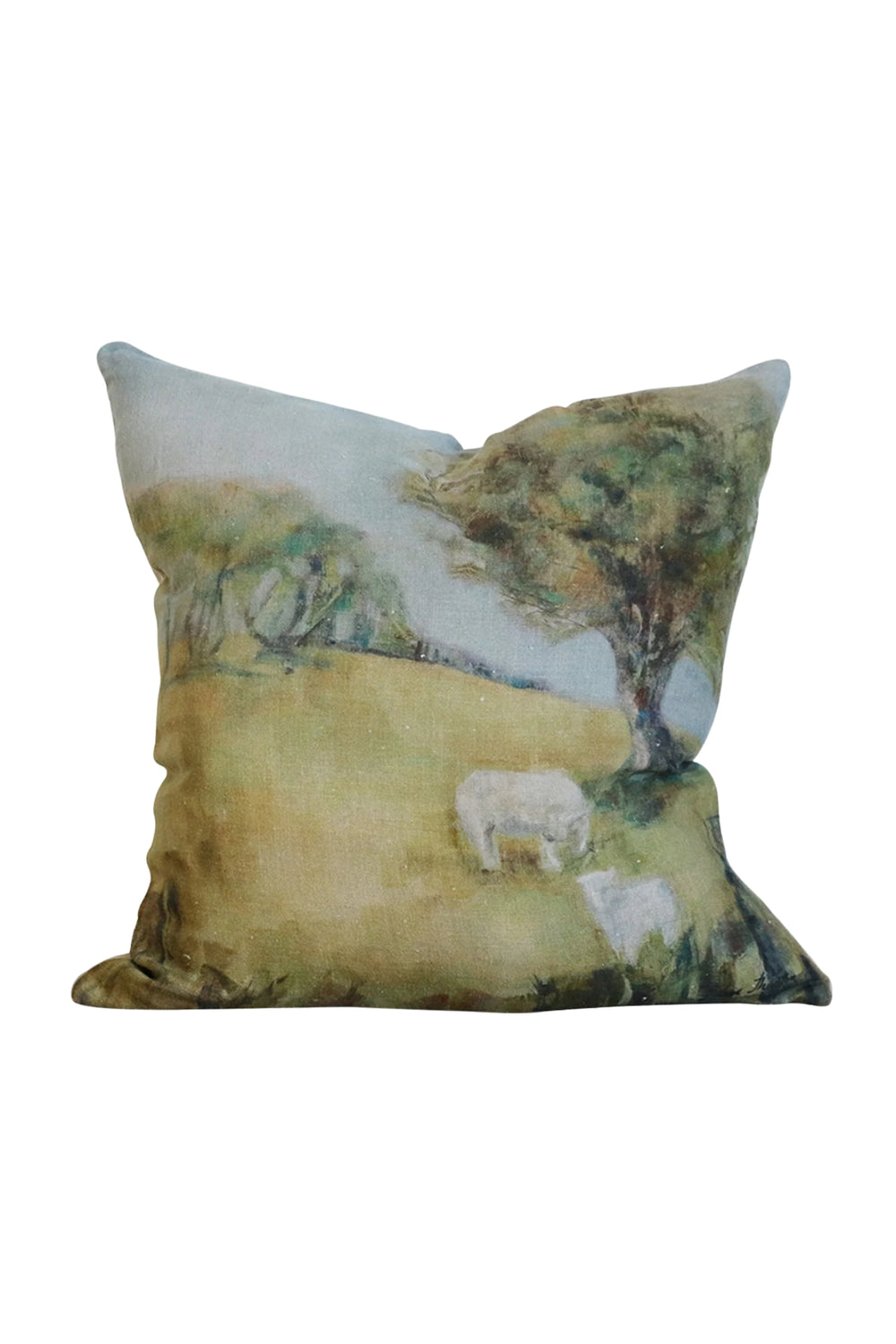 Cornwall Park Linen Cushion