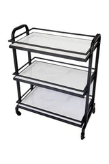 Monaco Marble Bar Cart