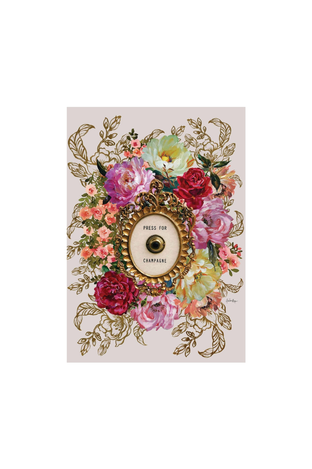 Card - Press for Champagne