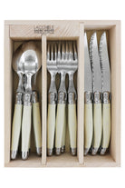 LAGUIOLE Debutant Cutlery Set 18pcs Ivory - Magpie Style